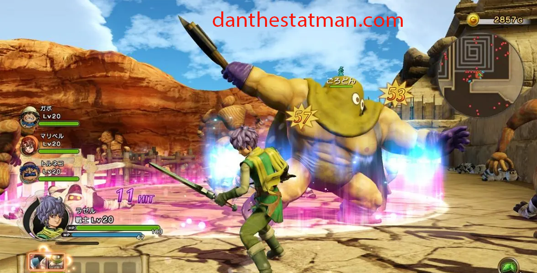 Dragon Quest Heroes: Game Hack and Slash yang Menyimpan Sistem RPG Solid